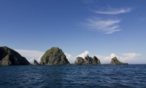 Скалы острова Аскольд