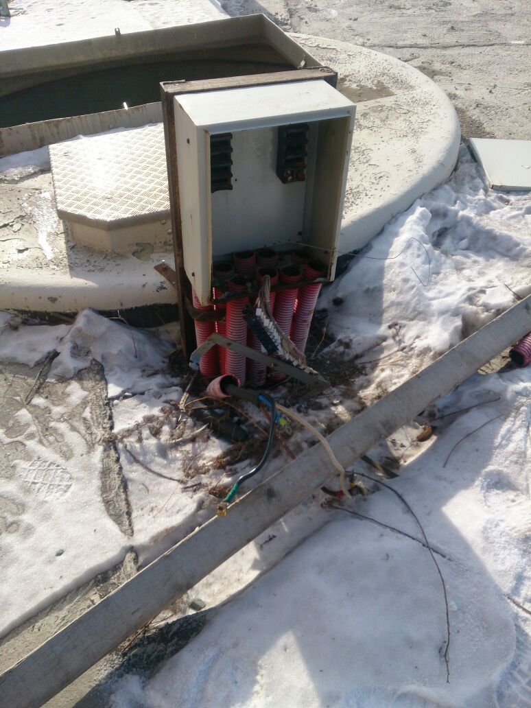 Разграбление КНС-2